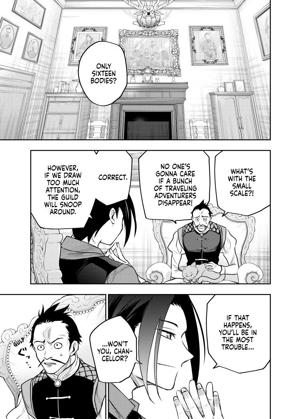 Mikata ga Yowasugite Hojo Mahou ni Tesshiteita Kyuutei Mahoushi, Tsuihou sarete Saikyou wo Mezashimasu Chap 60 - Next Chap 61