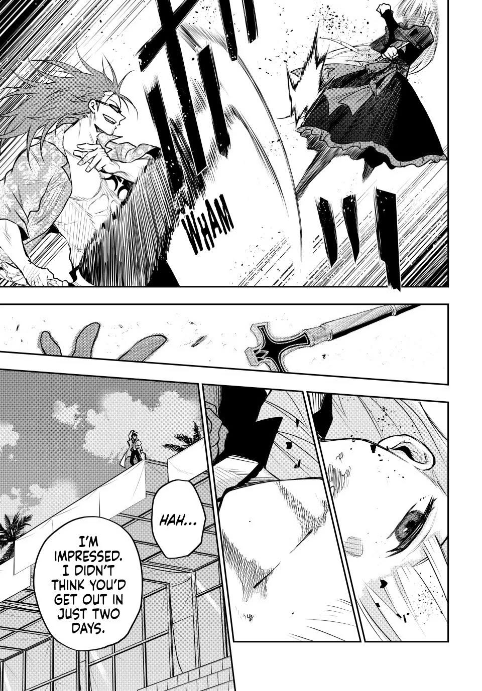 Mikata ga Yowasugite Hojo Mahou ni Tesshiteita Kyuutei Mahoushi, Tsuihou sarete Saikyou wo Mezashimasu Chap 62 - Next Chap 63