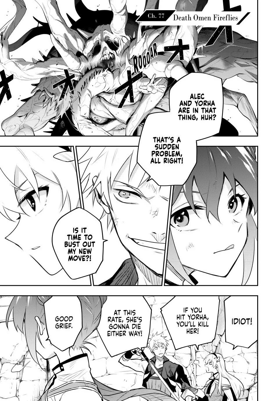 Mikata ga Yowasugite Hojo Mahou ni Tesshiteita Kyuutei Mahoushi, Tsuihou sarete Saikyou wo Mezashimasu Chap 77 - Next Chap 78