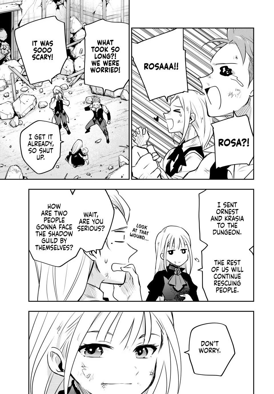Mikata ga Yowasugite Hojo Mahou ni Tesshiteita Kyuutei Mahoushi, Tsuihou sarete Saikyou wo Mezashimasu Chap 73 - Next Chap 74