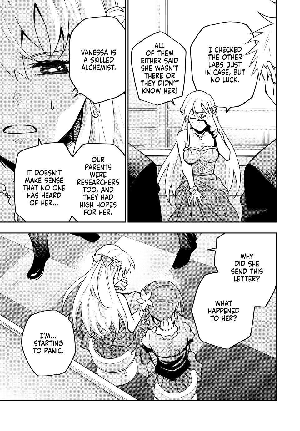 Mikata ga Yowasugite Hojo Mahou ni Tesshiteita Kyuutei Mahoushi, Tsuihou sarete Saikyou wo Mezashimasu Chap 86 - Next Chap 87