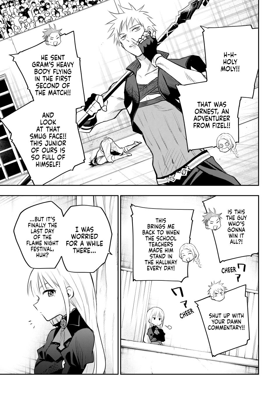 Mikata ga Yowasugite Hojo Mahou ni Tesshiteita Kyuutei Mahoushi, Tsuihou sarete Saikyou wo Mezashimasu Chap 80 - Next Chap 81