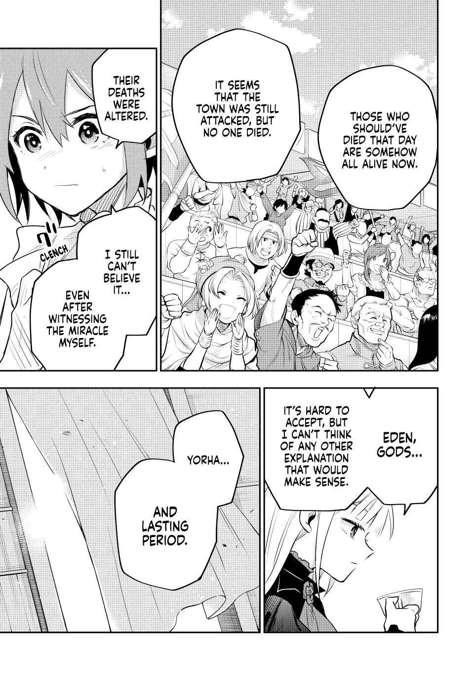 Mikata ga Yowasugite Hojo Mahou ni Tesshiteita Kyuutei Mahoushi, Tsuihou sarete Saikyou wo Mezashimasu Chap 80 - Next Chap 81