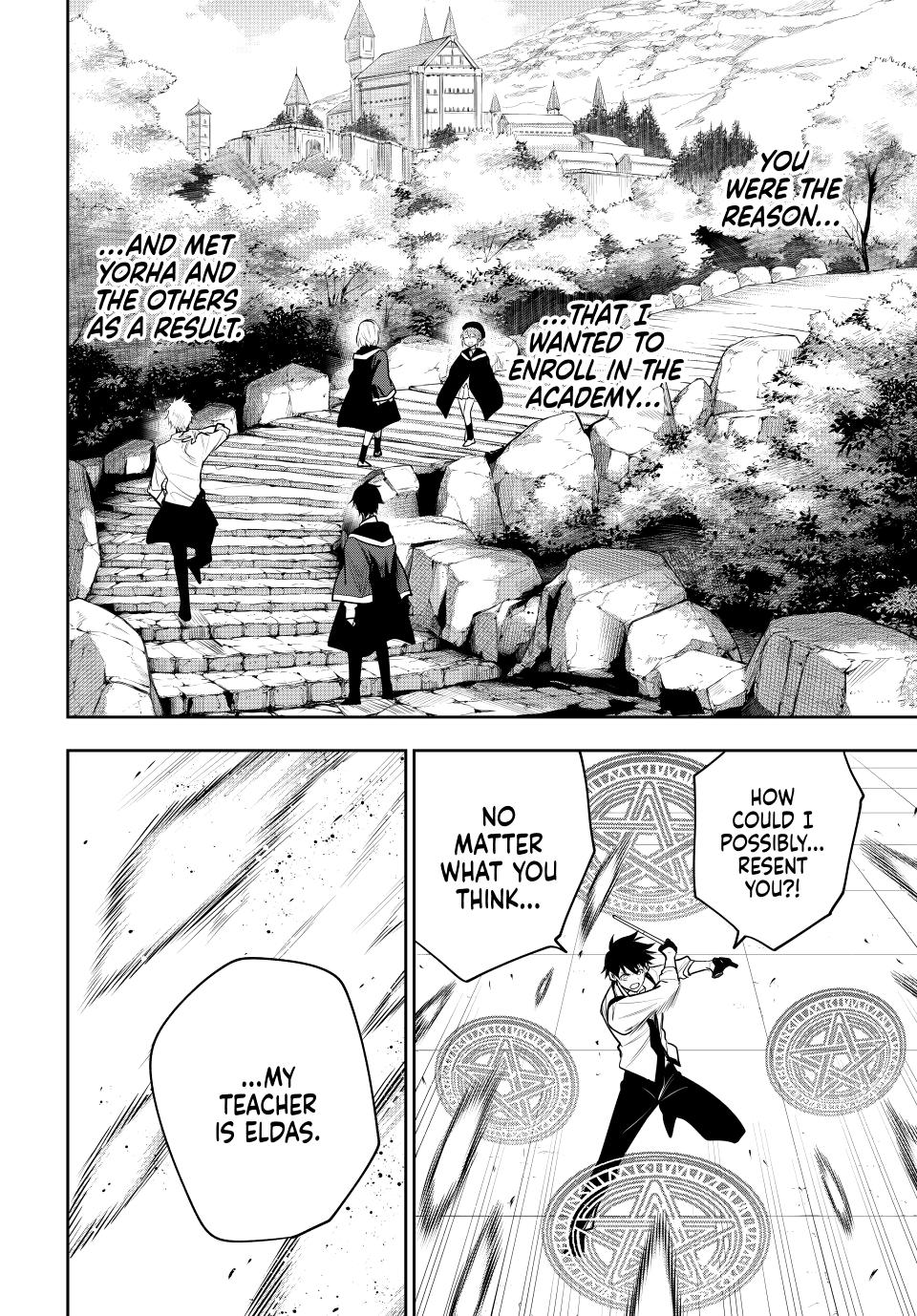 Mikata ga Yowasugite Hojo Mahou ni Tesshiteita Kyuutei Mahoushi, Tsuihou sarete Saikyou wo Mezashimasu Chap 81 - Next Chap 82