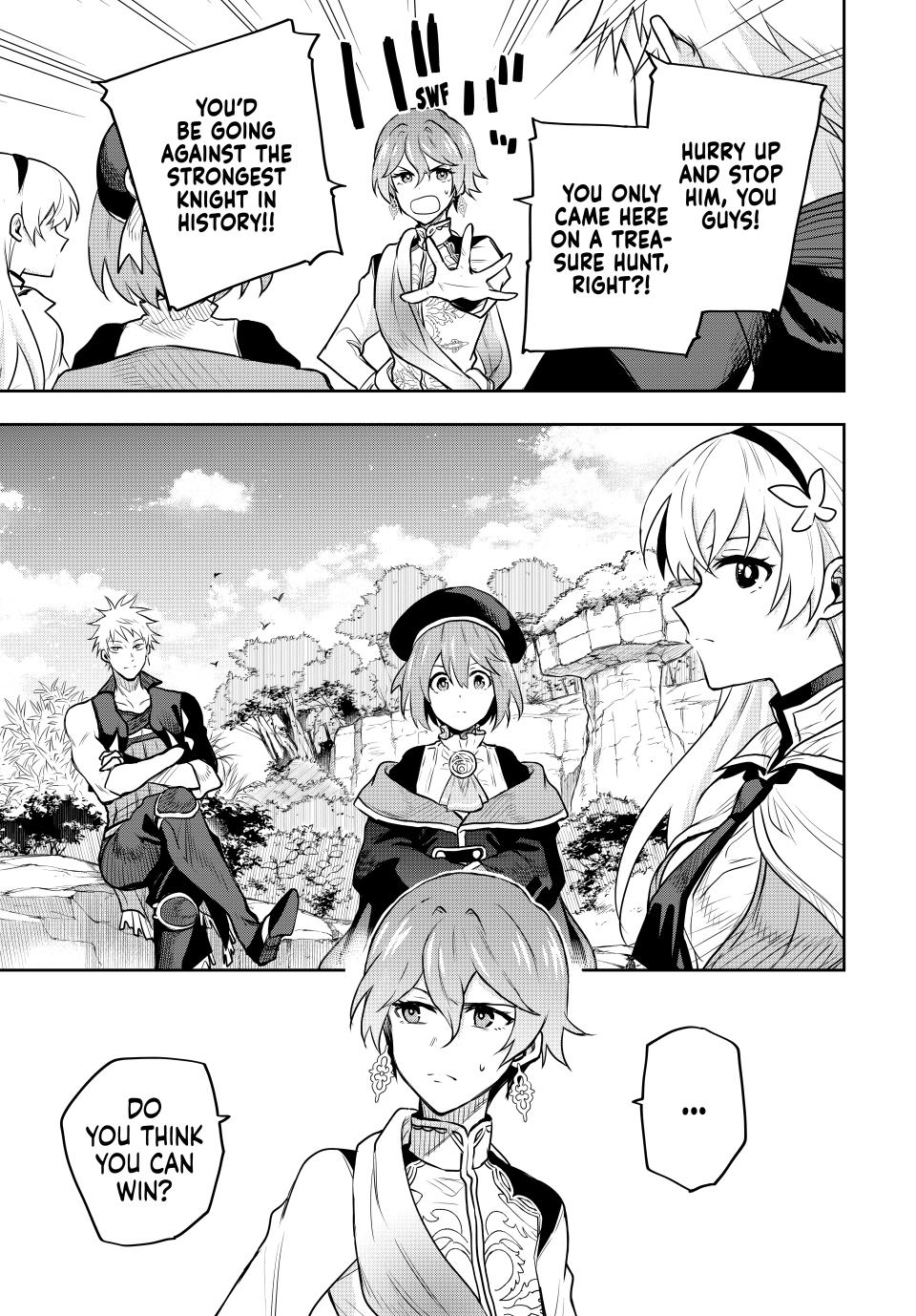 Mikata ga Yowasugite Hojo Mahou ni Tesshiteita Kyuutei Mahoushi, Tsuihou sarete Saikyou wo Mezashimasu Chap 97 - Next Chap 98