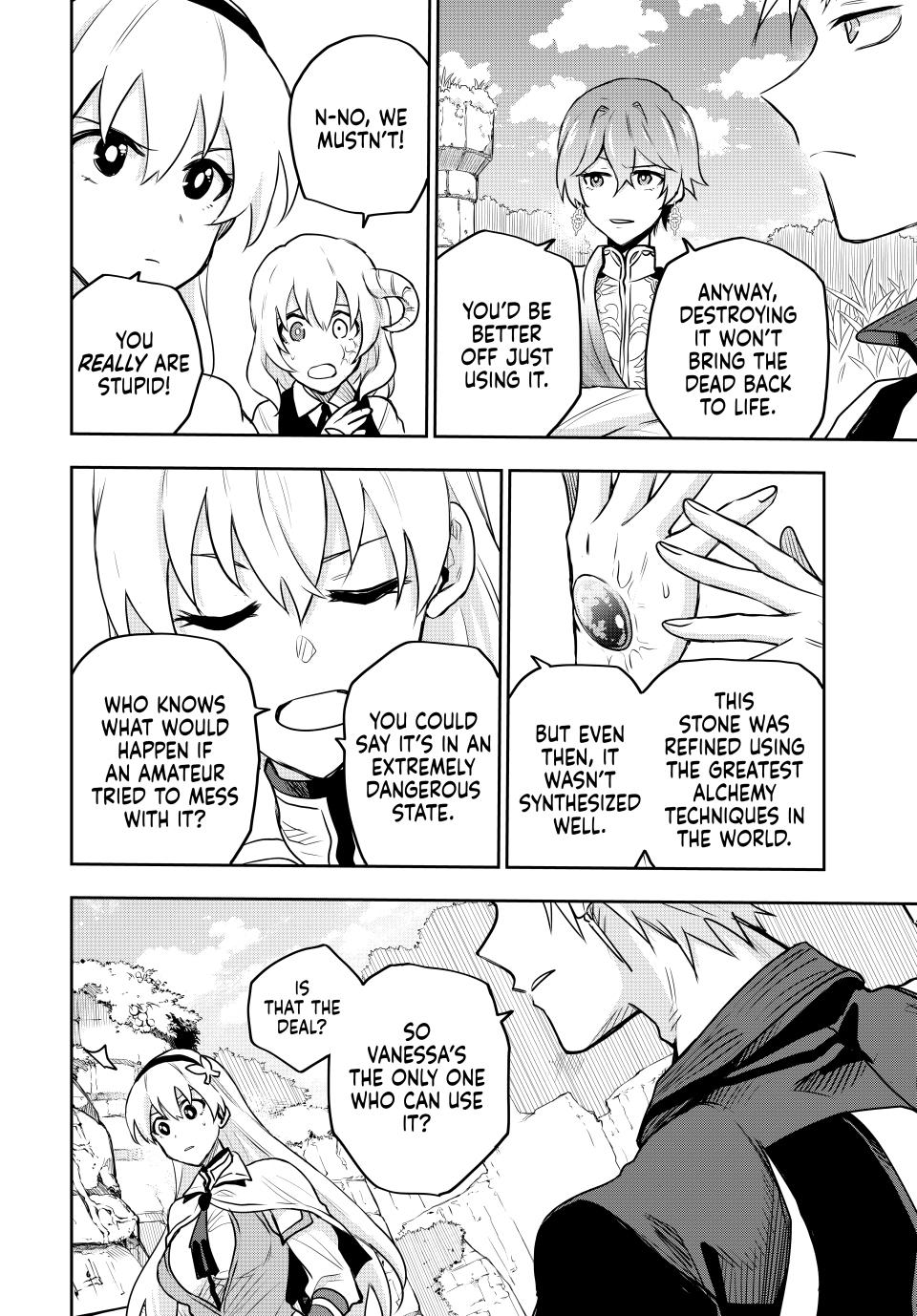 Mikata ga Yowasugite Hojo Mahou ni Tesshiteita Kyuutei Mahoushi, Tsuihou sarete Saikyou wo Mezashimasu Chap 97 - Next Chap 98