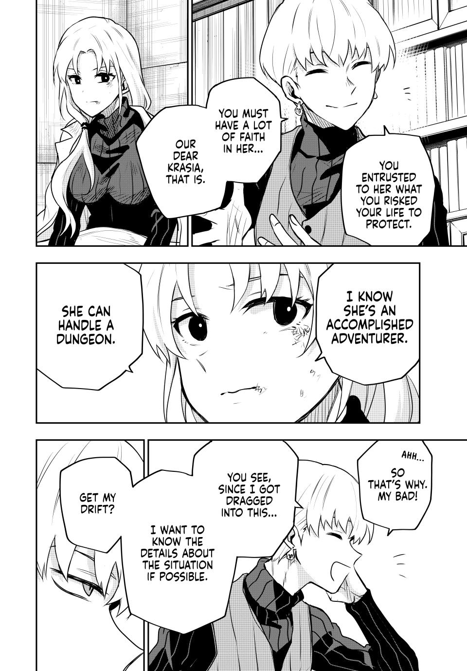 Mikata ga Yowasugite Hojo Mahou ni Tesshiteita Kyuutei Mahoushi, Tsuihou sarete Saikyou wo Mezashimasu Chap 98 - Next Chap 99