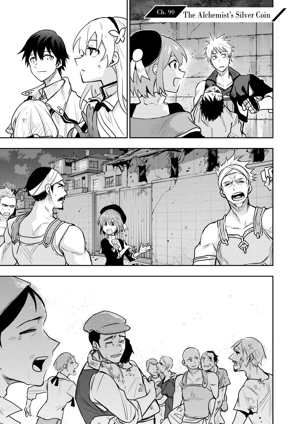 Mikata ga Yowasugite Hojo Mahou ni Tesshiteita Kyuutei Mahoushi, Tsuihou sarete Saikyou wo Mezashimasu Chap 90 - Next Chap 91