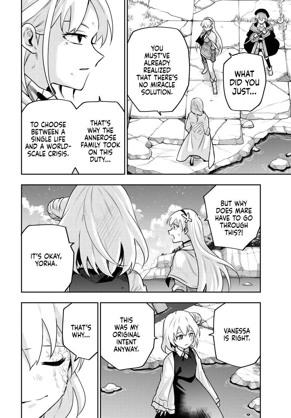 Mikata ga Yowasugite Hojo Mahou ni Tesshiteita Kyuutei Mahoushi, Tsuihou sarete Saikyou wo Mezashimasu Chap 106 - Next Chap 107