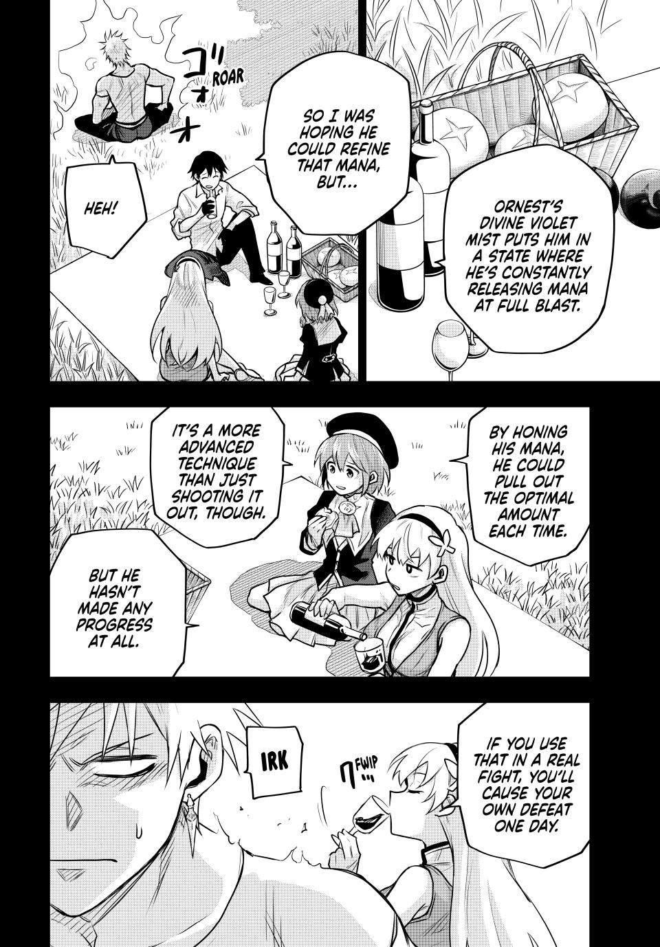 Mikata ga Yowasugite Hojo Mahou ni Tesshiteita Kyuutei Mahoushi, Tsuihou sarete Saikyou wo Mezashimasu Chap 106 - Next Chap 107
