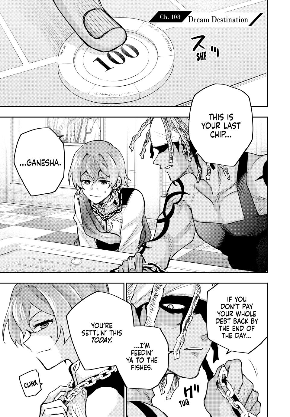 Mikata ga Yowasugite Hojo Mahou ni Tesshiteita Kyuutei Mahoushi, Tsuihou sarete Saikyou wo Mezashimasu Chap 108 - Next Chap 109