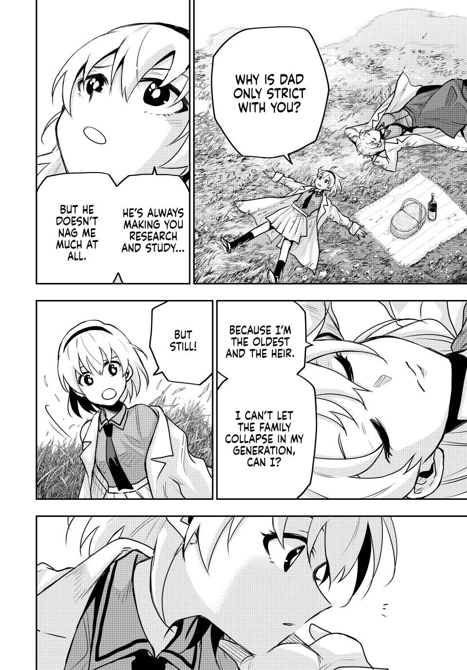 Mikata ga Yowasugite Hojo Mahou ni Tesshiteita Kyuutei Mahoushi, Tsuihou sarete Saikyou wo Mezashimasu Chap 108 - Next Chap 109