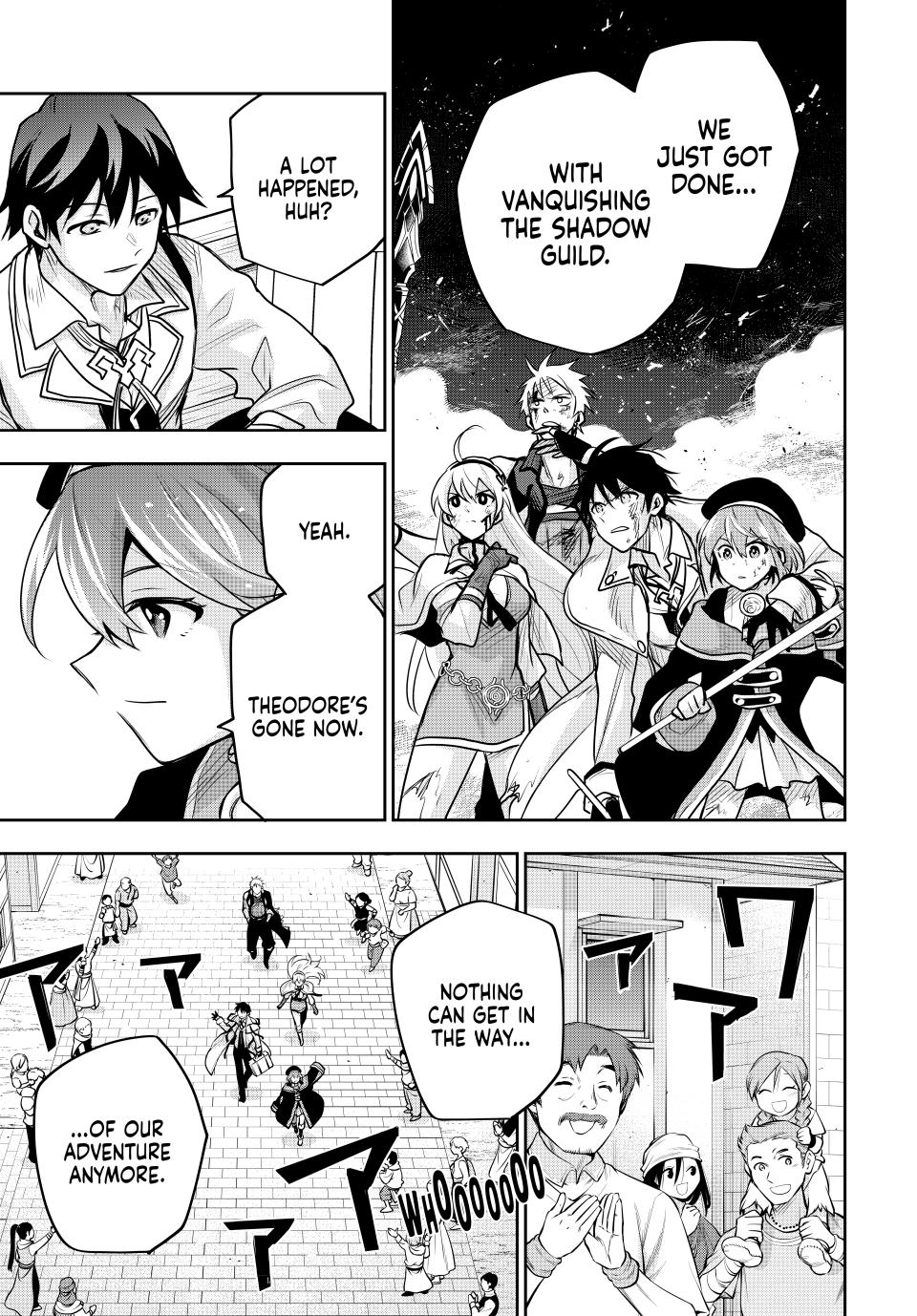 Mikata ga Yowasugite Hojo Mahou ni Tesshiteita Kyuutei Mahoushi, Tsuihou sarete Saikyou wo Mezashimasu Chap 108 - Next Chap 109