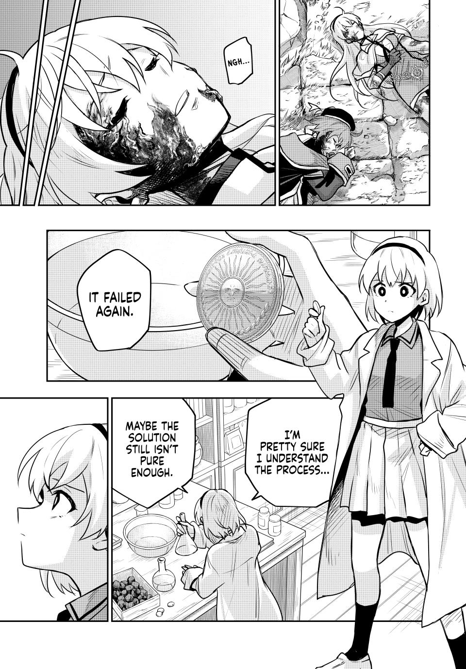 Mikata ga Yowasugite Hojo Mahou ni Tesshiteita Kyuutei Mahoushi, Tsuihou sarete Saikyou wo Mezashimasu Chap 109 - Next Chap 110