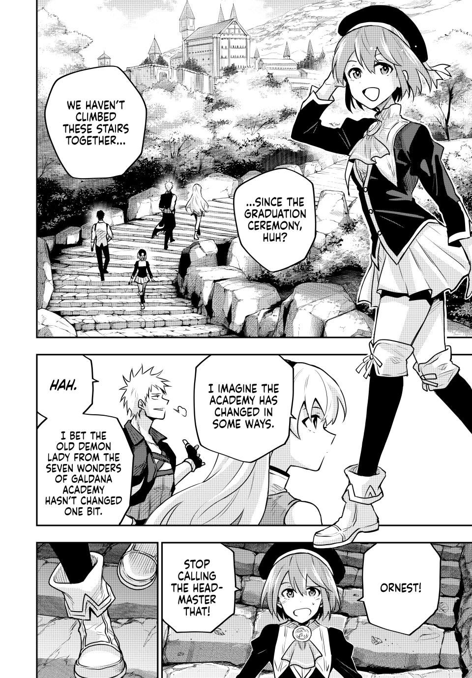 Mikata ga Yowasugite Hojo Mahou ni Tesshiteita Kyuutei Mahoushi, Tsuihou sarete Saikyou wo Mezashimasu Chap 109 - Next Chap 110