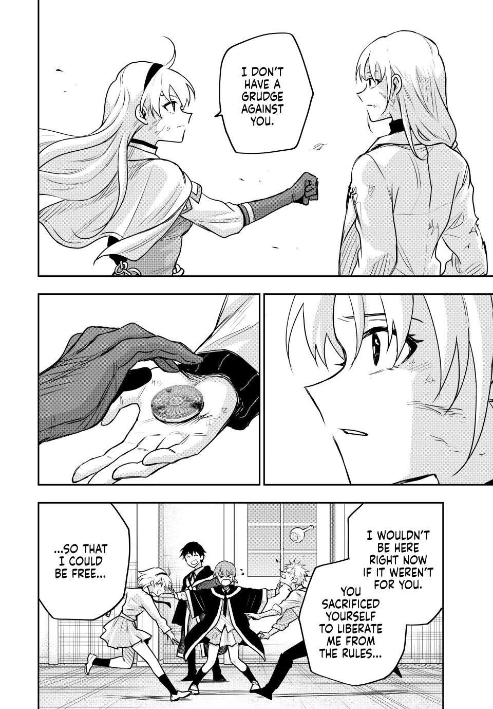 Mikata ga Yowasugite Hojo Mahou ni Tesshiteita Kyuutei Mahoushi, Tsuihou sarete Saikyou wo Mezashimasu Chap 119 - Next Chap 120