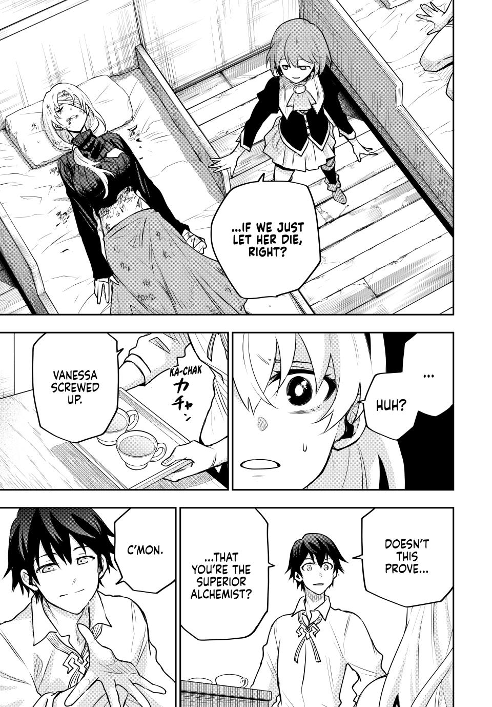 Mikata ga Yowasugite Hojo Mahou ni Tesshiteita Kyuutei Mahoushi, Tsuihou sarete Saikyou wo Mezashimasu Chap 110 - Next Chap 111