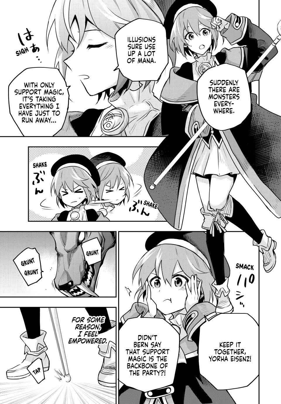 Mikata ga Yowasugite Hojo Mahou ni Tesshiteita Kyuutei Mahoushi, Tsuihou sarete Saikyou wo Mezashimasu Chap 124 - Next Chap 125