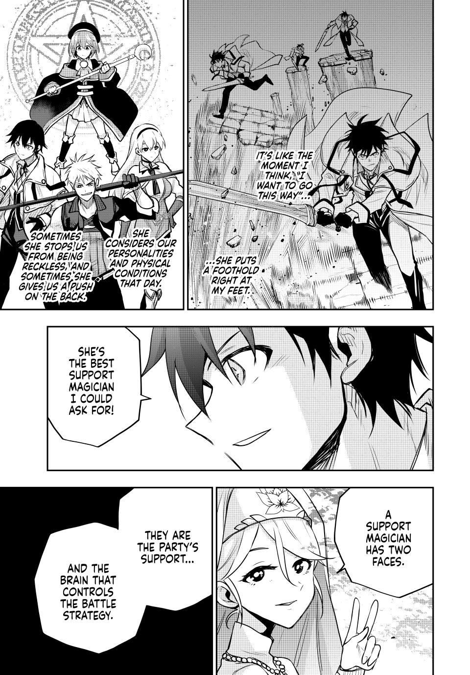 Mikata ga Yowasugite Hojo Mahou ni Tesshiteita Kyuutei Mahoushi, Tsuihou sarete Saikyou wo Mezashimasu Chap 125 - Next Chap 126