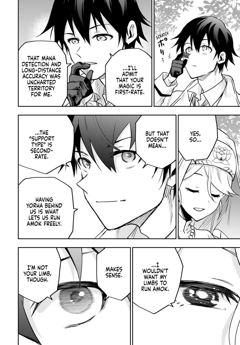 Mikata ga Yowasugite Hojo Mahou ni Tesshiteita Kyuutei Mahoushi, Tsuihou sarete Saikyou wo Mezashimasu Chap 125 - Next Chap 126