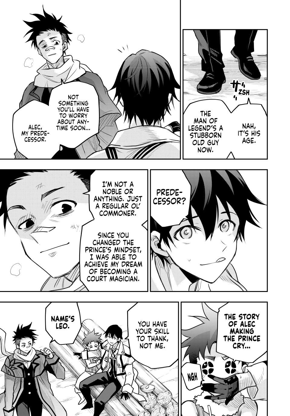 Mikata ga Yowasugite Hojo Mahou ni Tesshiteita Kyuutei Mahoushi, Tsuihou sarete Saikyou wo Mezashimasu Chap 129 - Next Chap 130