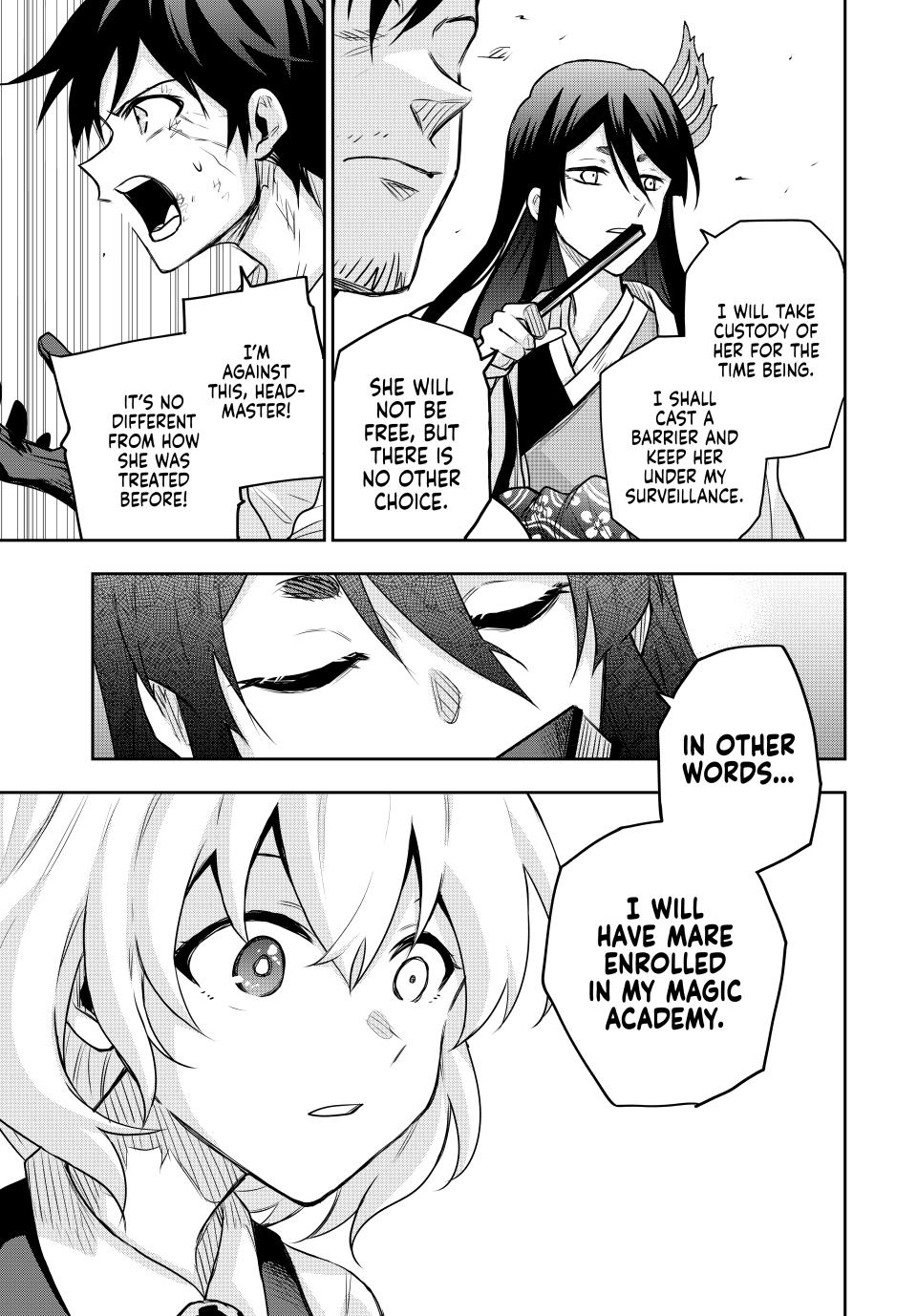 Mikata ga Yowasugite Hojo Mahou ni Tesshiteita Kyuutei Mahoushi, Tsuihou sarete Saikyou wo Mezashimasu Chap 120 - Next Chap 121