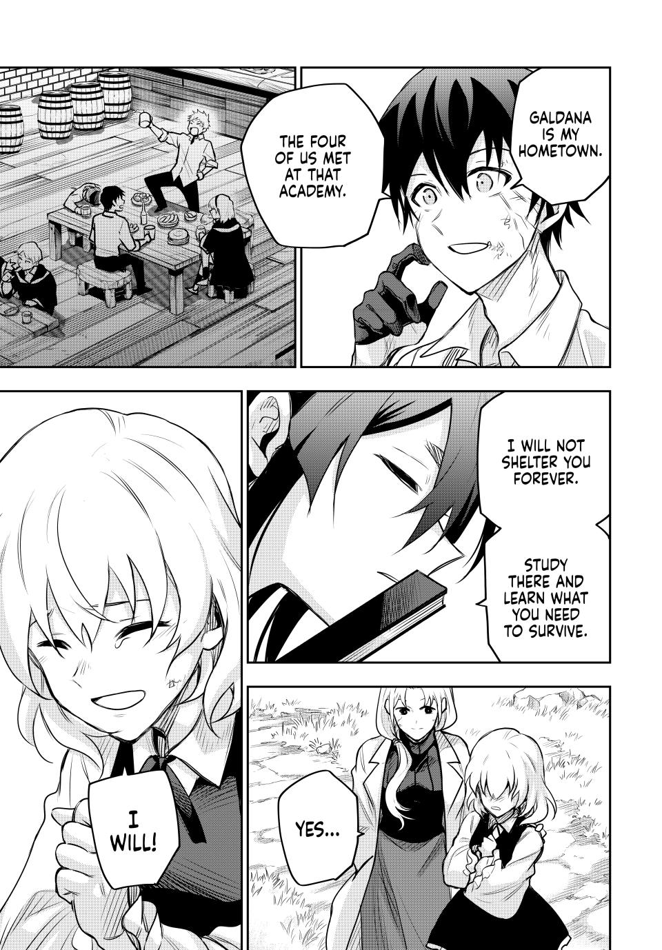 Mikata ga Yowasugite Hojo Mahou ni Tesshiteita Kyuutei Mahoushi, Tsuihou sarete Saikyou wo Mezashimasu Chap 120 - Next Chap 121