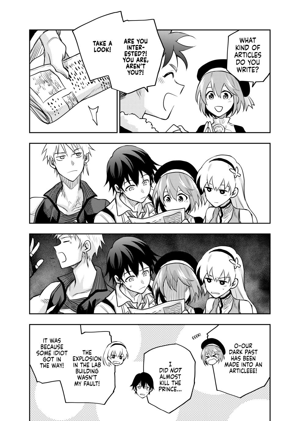 Mikata ga Yowasugite Hojo Mahou ni Tesshiteita Kyuutei Mahoushi, Tsuihou sarete Saikyou wo Mezashimasu Chap 121 - Next Chap 122