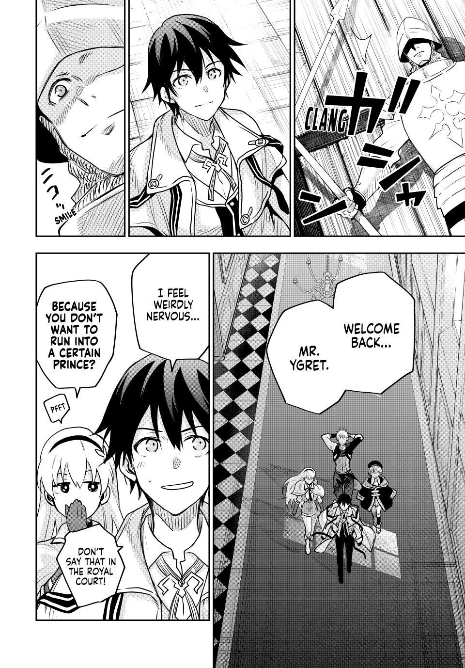 Mikata ga Yowasugite Hojo Mahou ni Tesshiteita Kyuutei Mahoushi, Tsuihou sarete Saikyou wo Mezashimasu Chap 122 - Next Chap 123