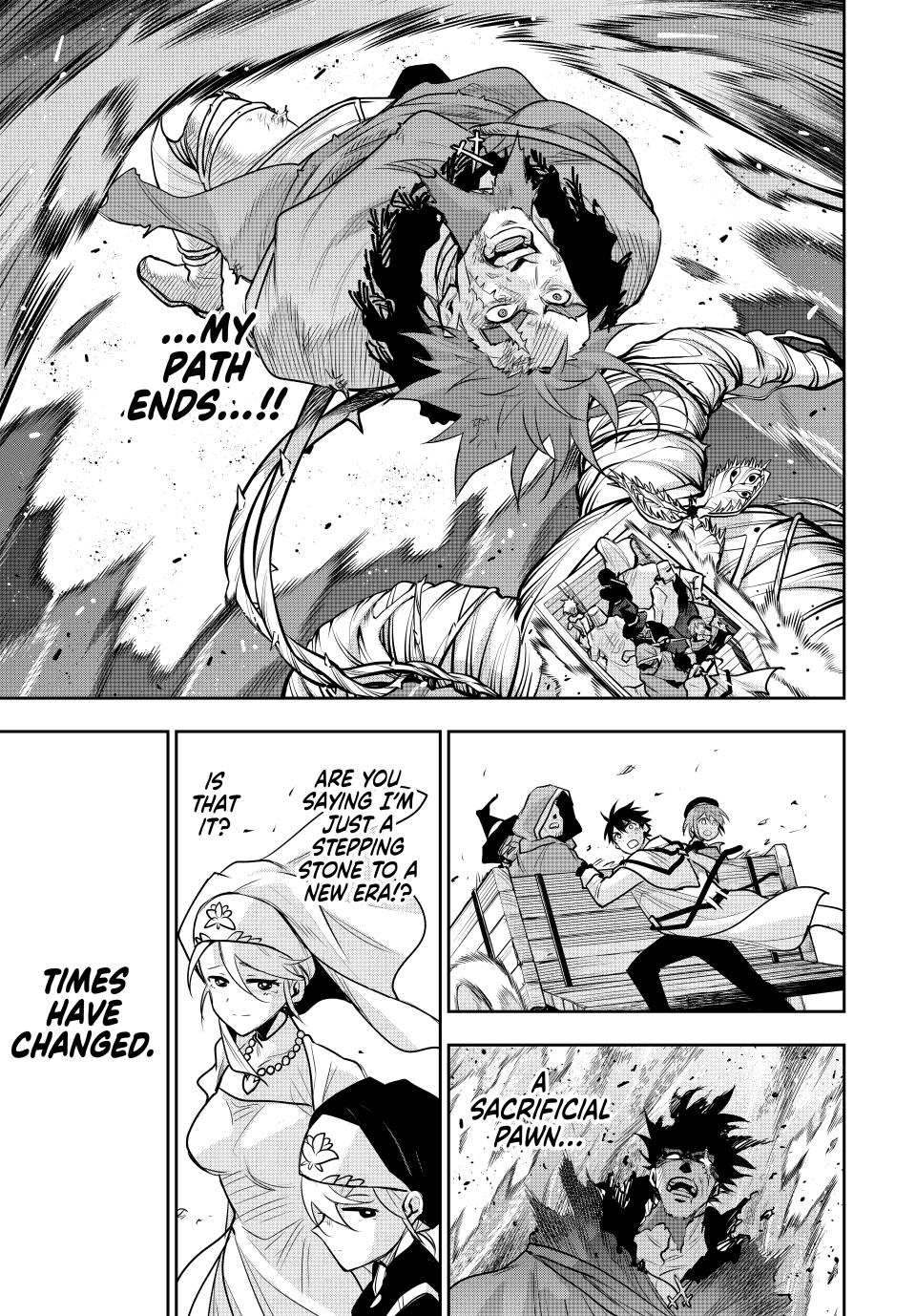 Mikata ga Yowasugite Hojo Mahou ni Tesshiteita Kyuutei Mahoushi, Tsuihou sarete Saikyou wo Mezashimasu Chap 132 - Next Chap 133