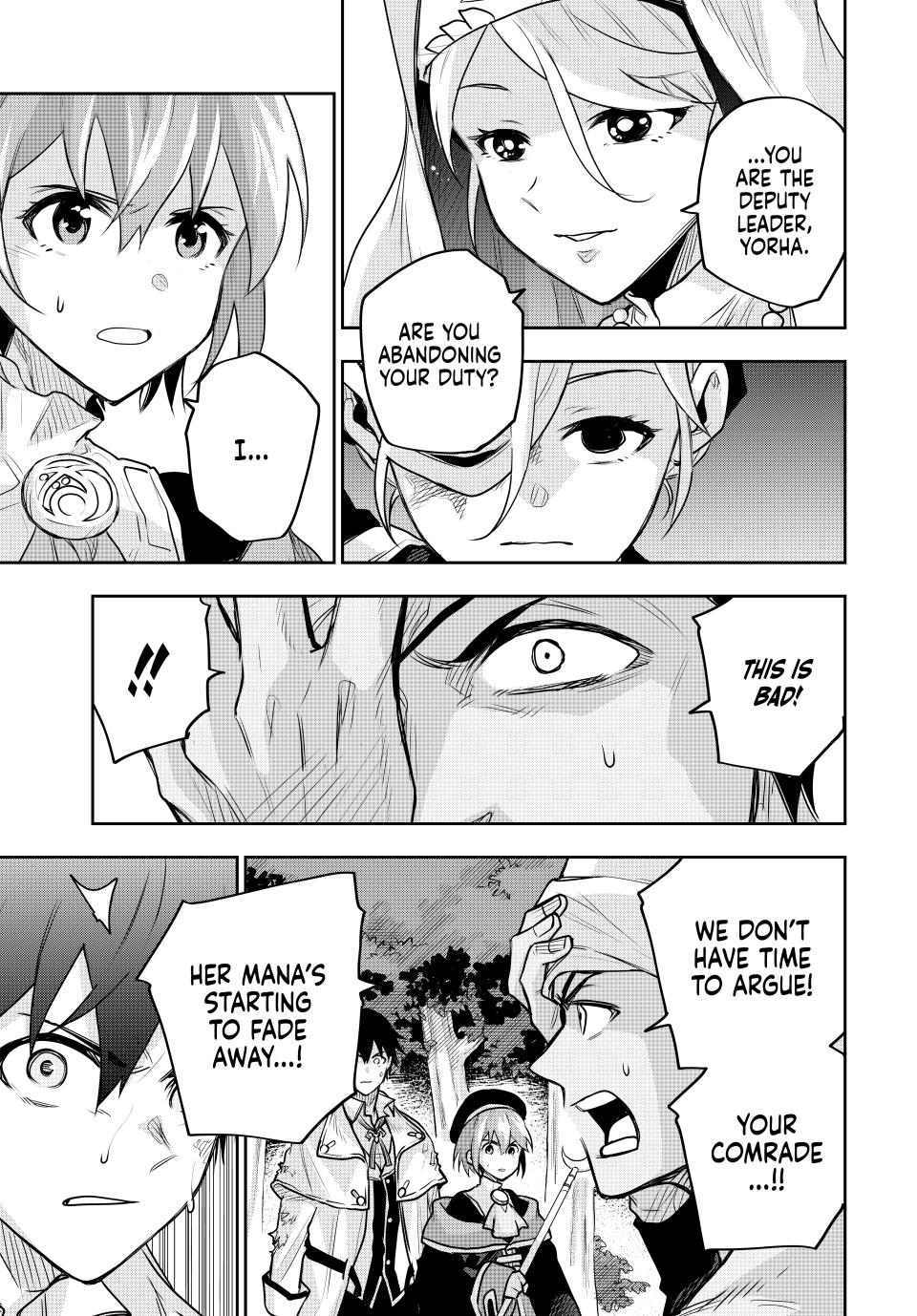 Mikata ga Yowasugite Hojo Mahou ni Tesshiteita Kyuutei Mahoushi, Tsuihou sarete Saikyou wo Mezashimasu Chap 132 - Next Chap 133