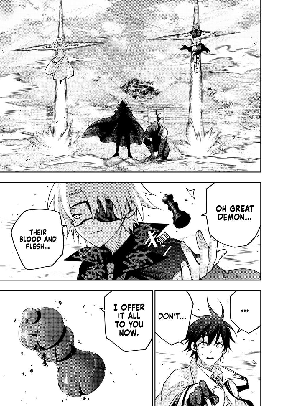 Mikata ga Yowasugite Hojo Mahou ni Tesshiteita Kyuutei Mahoushi, Tsuihou sarete Saikyou wo Mezashimasu Chap 147 - Next Chap 148