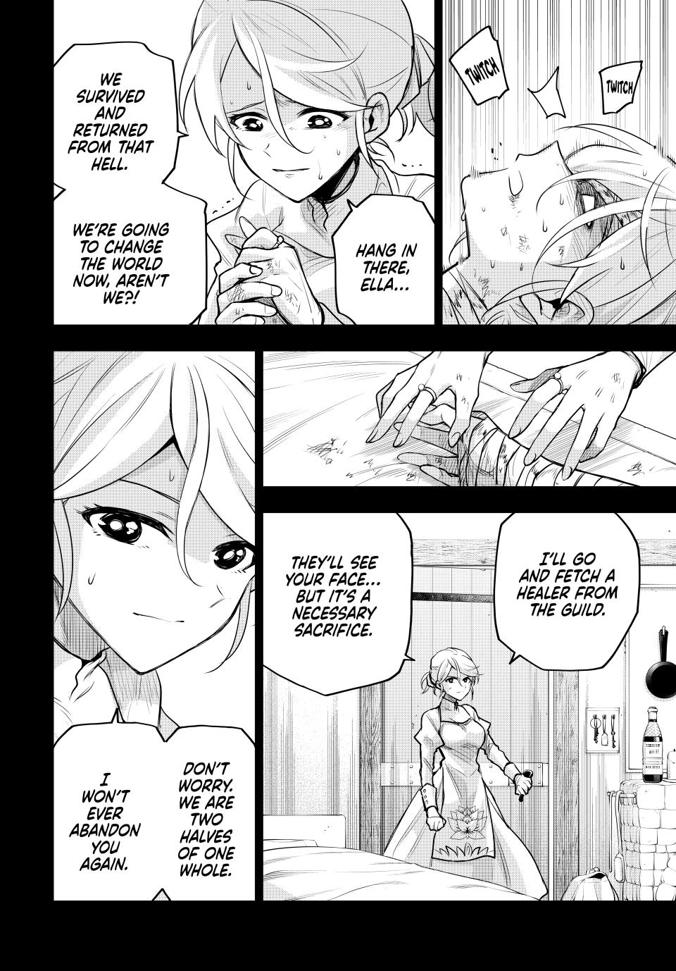 Mikata ga Yowasugite Hojo Mahou ni Tesshiteita Kyuutei Mahoushi, Tsuihou sarete Saikyou wo Mezashimasu Chap 145 - Next Chap 146