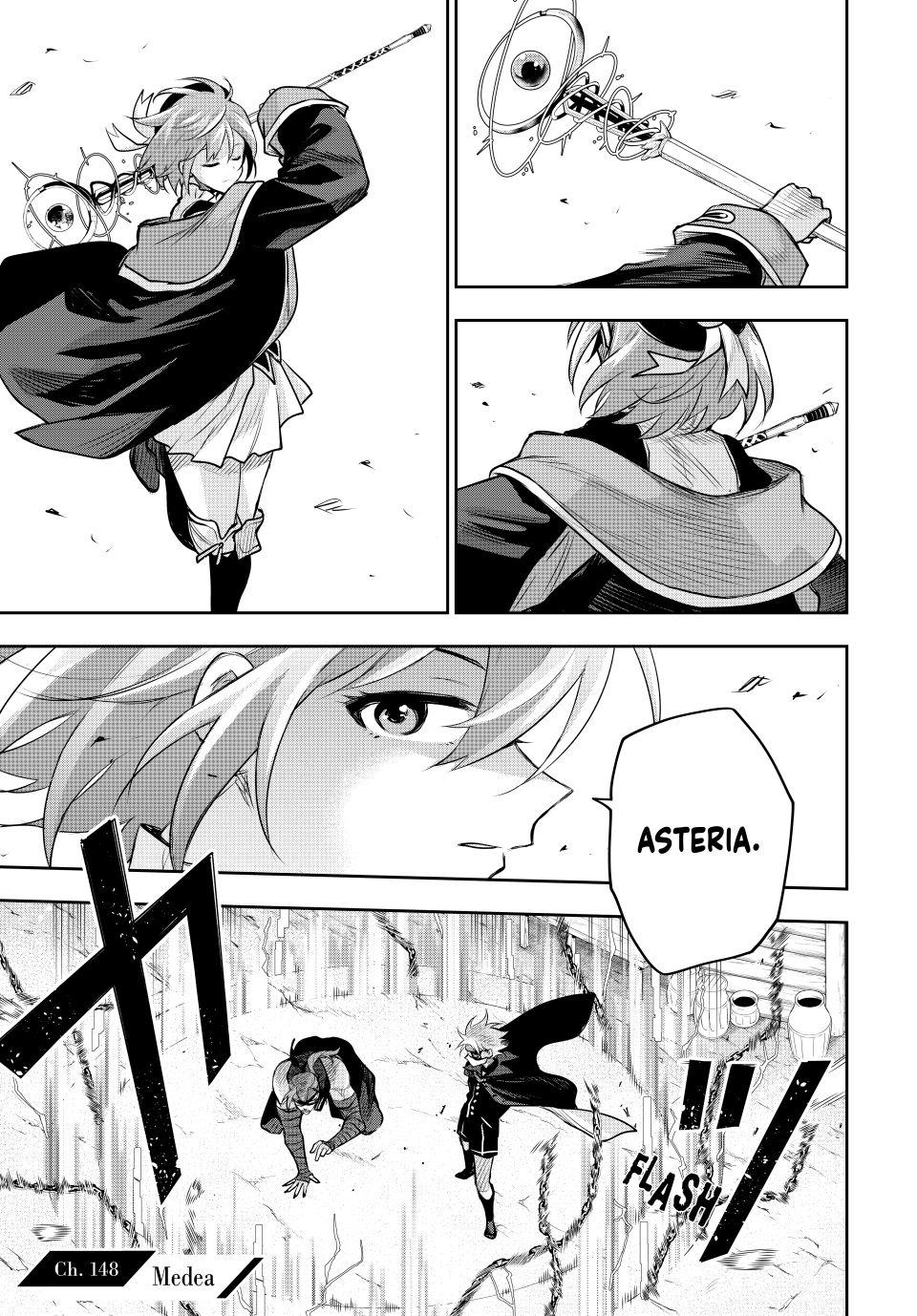 Mikata ga Yowasugite Hojo Mahou ni Tesshiteita Kyuutei Mahoushi, Tsuihou sarete Saikyou wo Mezashimasu Chap 148 - Next Chap 149