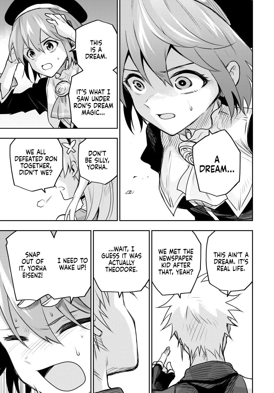 Mikata ga Yowasugite Hojo Mahou ni Tesshiteita Kyuutei Mahoushi, Tsuihou sarete Saikyou wo Mezashimasu Chap 149 - Next Chap 150