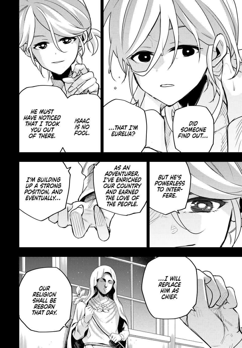 Mikata ga Yowasugite Hojo Mahou ni Tesshiteita Kyuutei Mahoushi, Tsuihou sarete Saikyou wo Mezashimasu Chap 141 - Next Chap 142