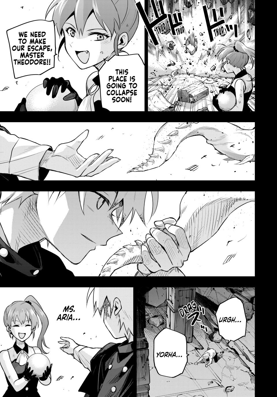 Mikata ga Yowasugite Hojo Mahou ni Tesshiteita Kyuutei Mahoushi, Tsuihou sarete Saikyou wo Mezashimasu Chap 157 - Next Chap 158