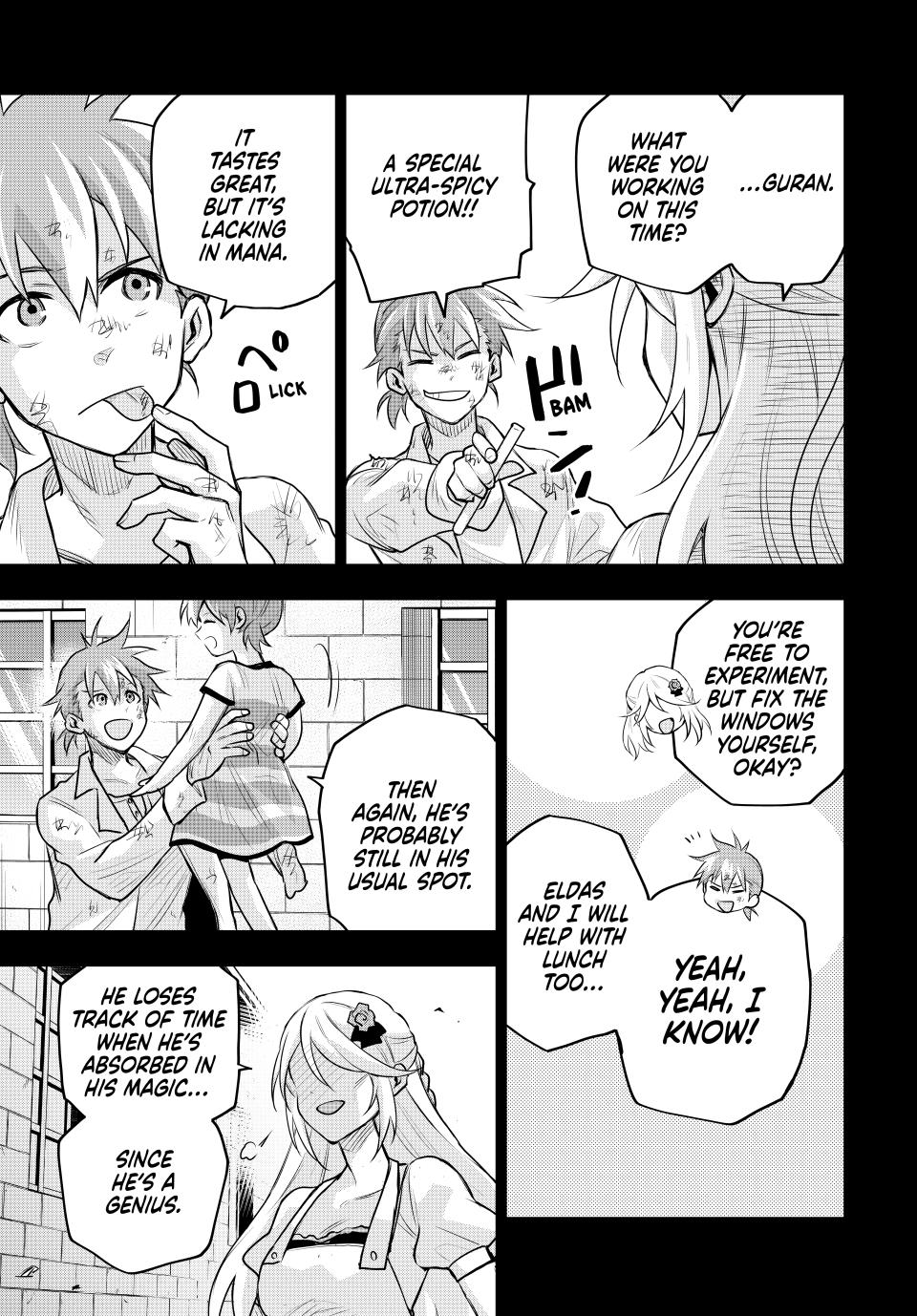 Mikata ga Yowasugite Hojo Mahou ni Tesshiteita Kyuutei Mahoushi, Tsuihou sarete Saikyou wo Mezashimasu Chap 154 - Next Chap 155