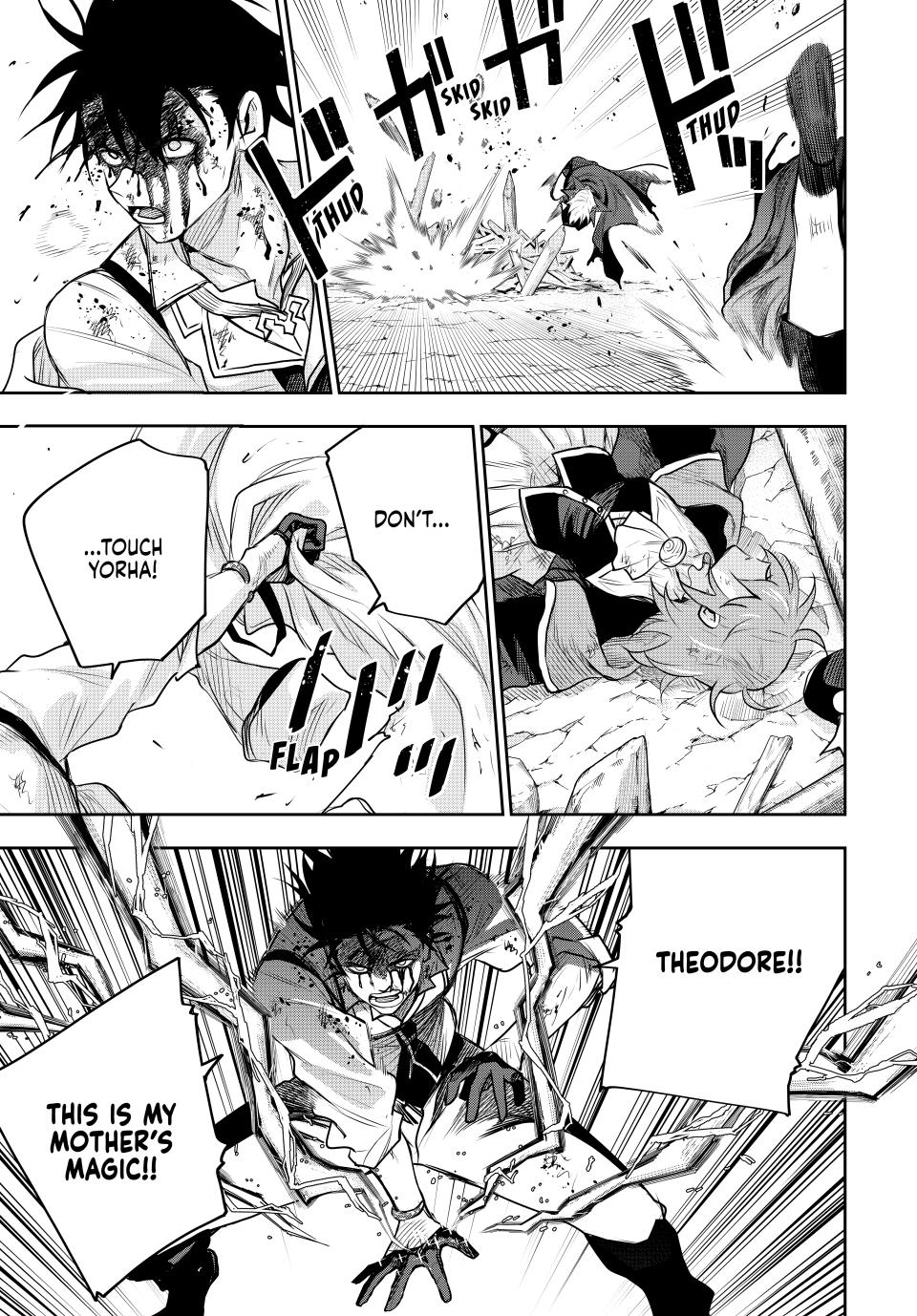 Mikata ga Yowasugite Hojo Mahou ni Tesshiteita Kyuutei Mahoushi, Tsuihou sarete Saikyou wo Mezashimasu Chap 150 - Next Chap 151