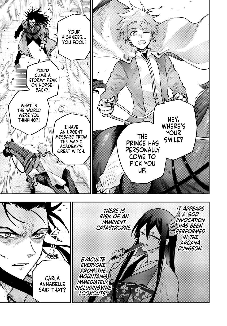 Mikata ga Yowasugite Hojo Mahou ni Tesshiteita Kyuutei Mahoushi, Tsuihou sarete Saikyou wo Mezashimasu Chap 151 - Next Chap 152