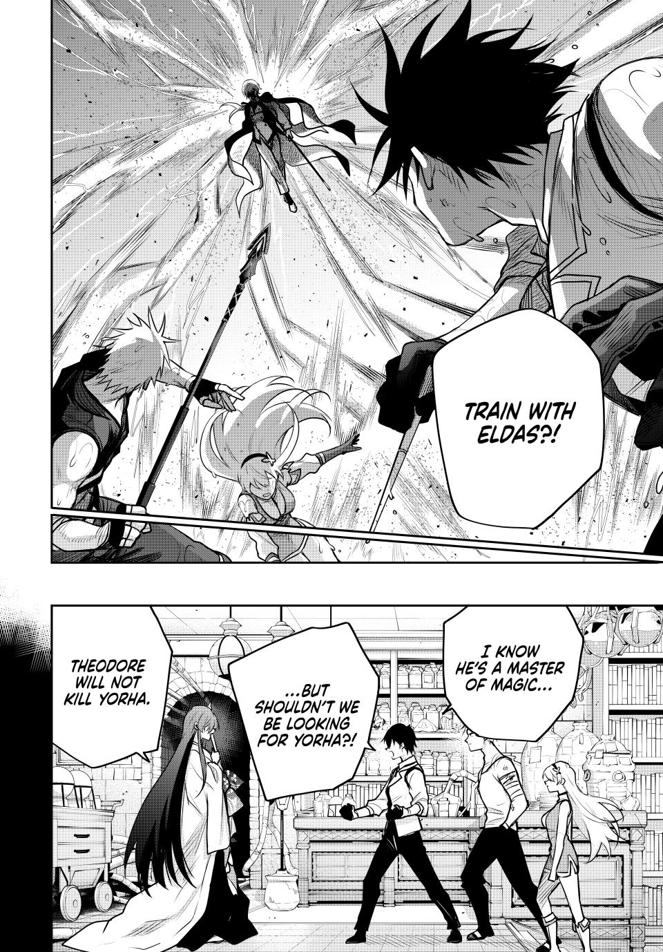 Mikata ga Yowasugite Hojo Mahou ni Tesshiteita Kyuutei Mahoushi, Tsuihou sarete Saikyou wo Mezashimasu Chap 152 - Next Chap 153