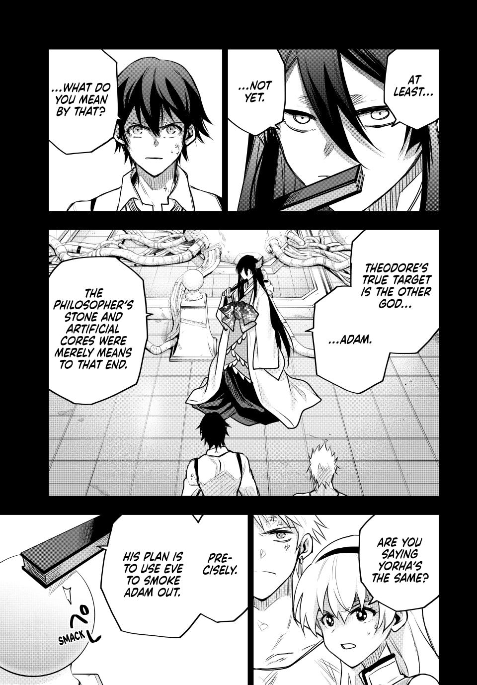 Mikata ga Yowasugite Hojo Mahou ni Tesshiteita Kyuutei Mahoushi, Tsuihou sarete Saikyou wo Mezashimasu Chap 152 - Next Chap 153