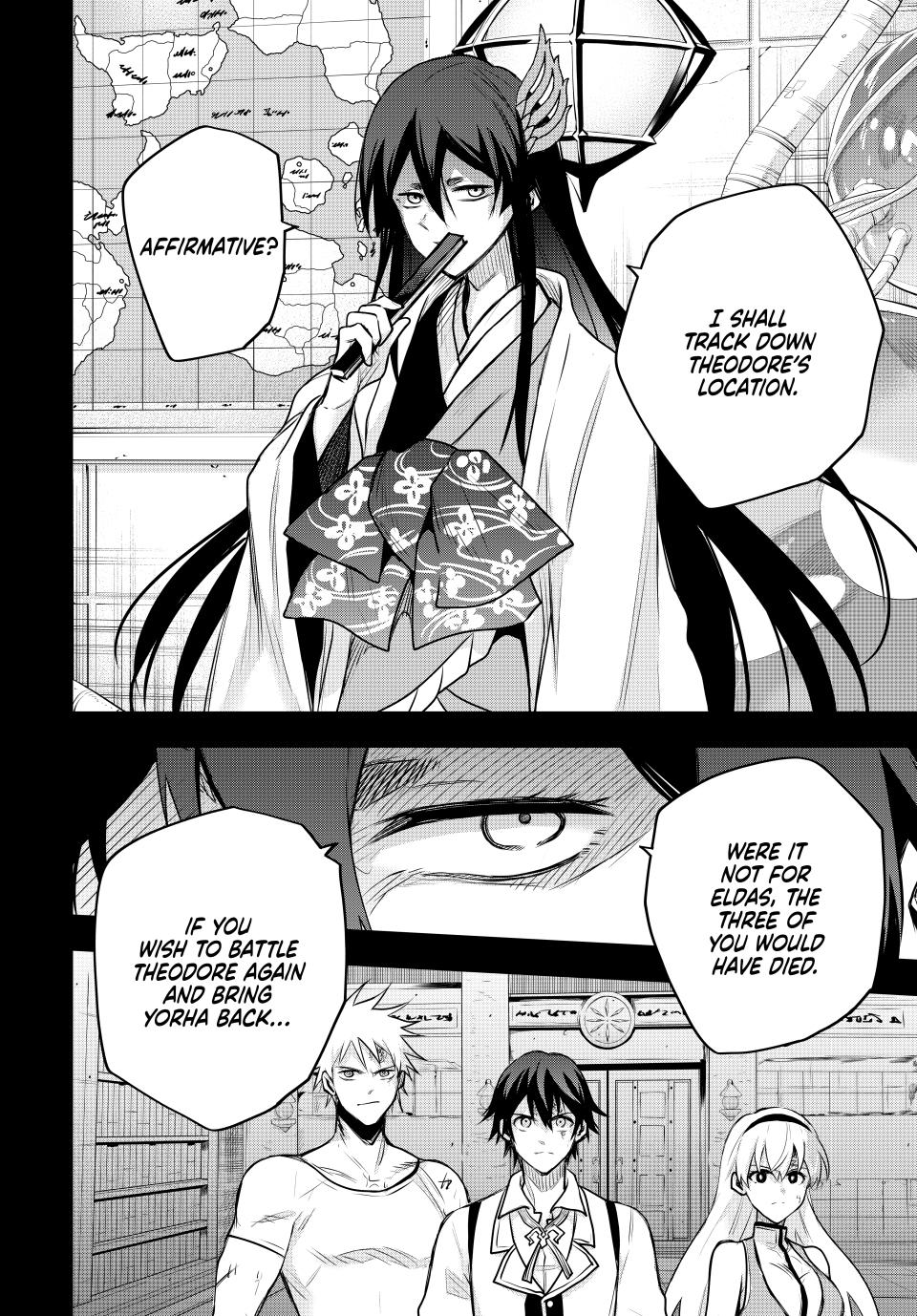 Mikata ga Yowasugite Hojo Mahou ni Tesshiteita Kyuutei Mahoushi, Tsuihou sarete Saikyou wo Mezashimasu Chap 152 - Next Chap 153