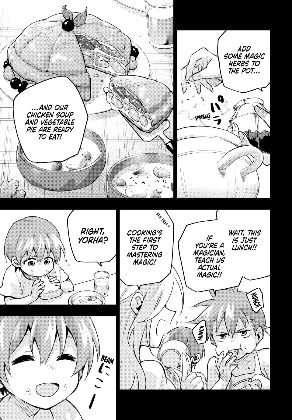 Mikata ga Yowasugite Hojo Mahou ni Tesshiteita Kyuutei Mahoushi, Tsuihou sarete Saikyou wo Mezashimasu Chap 153 - Next Chap 154