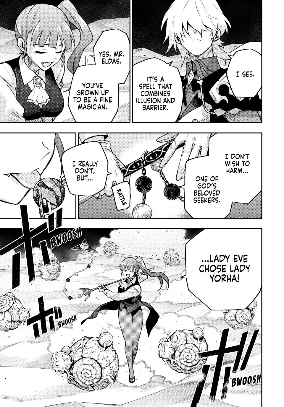 Mikata ga Yowasugite Hojo Mahou ni Tesshiteita Kyuutei Mahoushi, Tsuihou sarete Saikyou wo Mezashimasu Chap 160 - Next Chap 161