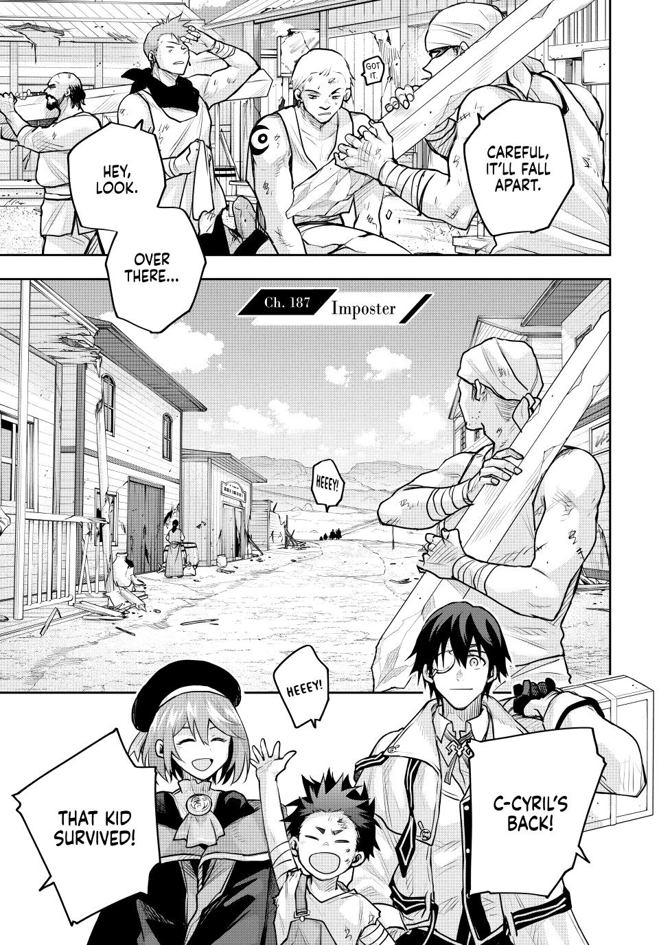 Mikata ga Yowasugite Hojo Mahou ni Tesshiteita Kyuutei Mahoushi, Tsuihou sarete Saikyou wo Mezashimasu Chap 187 - Next Chap 188