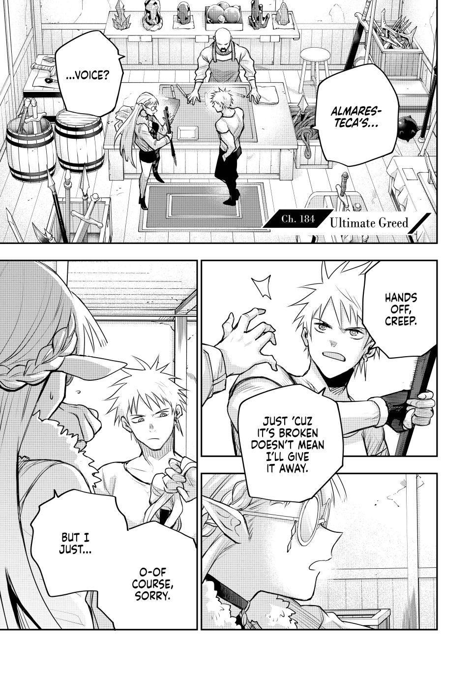 Mikata ga Yowasugite Hojo Mahou ni Tesshiteita Kyuutei Mahoushi, Tsuihou sarete Saikyou wo Mezashimasu Chap 184 - Next Chap 185