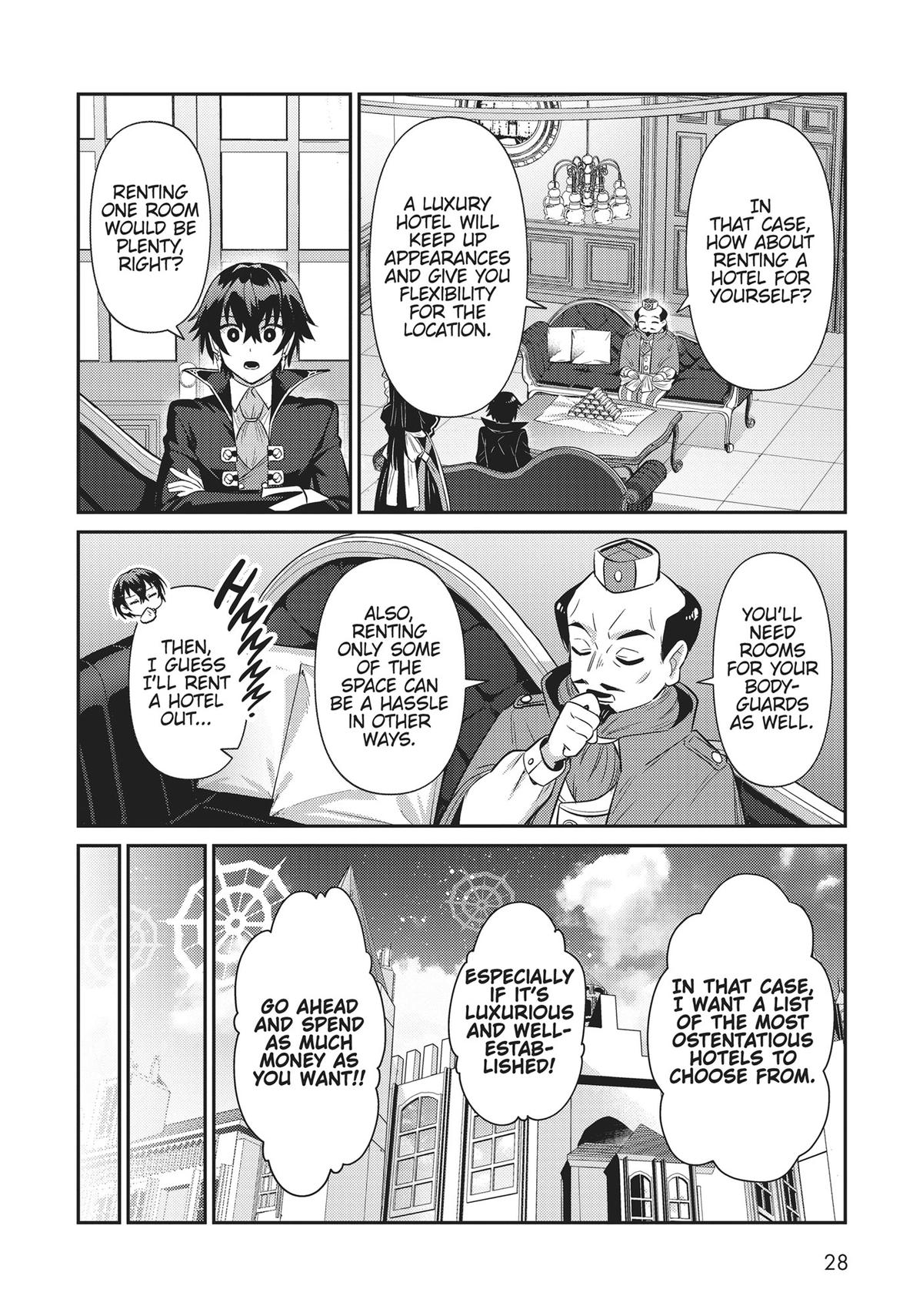 Ore wa Seikan Kokka no Akutoku Ryoushu! Chap 26 - Next Chap 27