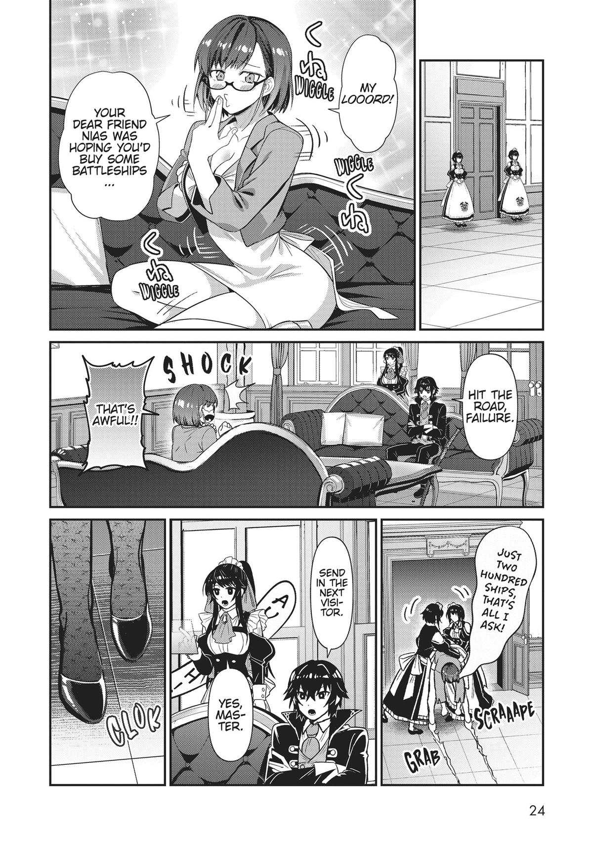 Ore wa Seikan Kokka no Akutoku Ryoushu! Chap 26 - Next Chap 27