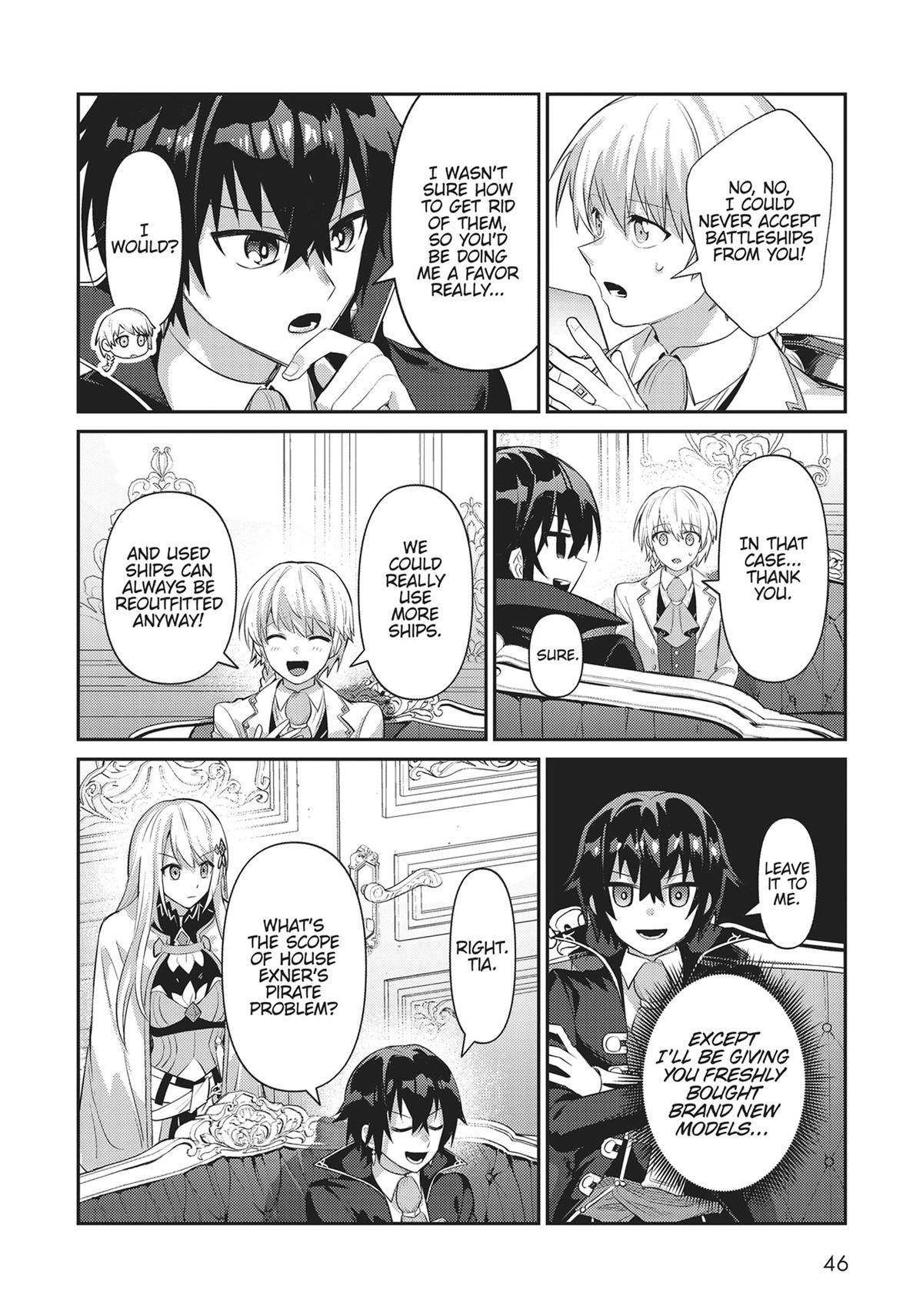 Ore wa Seikan Kokka no Akutoku Ryoushu! Chap 22 - Next Chap 23